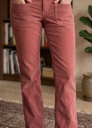 Стрейчевые вельветовые брюки, широкие брюки polo jeans company ralph lauren #9