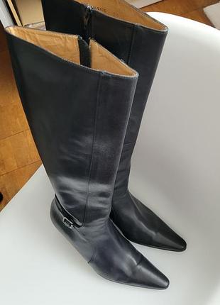 Стильні чоботи ralph lauren натуральна шкіра