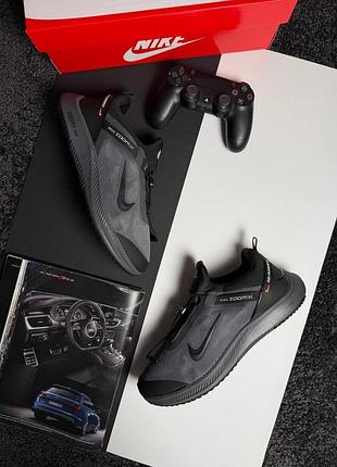 Чоловічі кросівки nike air running grey black