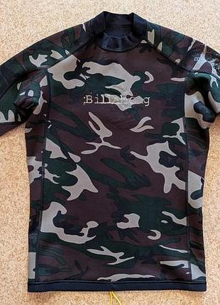 Неопреновый лонгслив billabong , для водных видов спорта