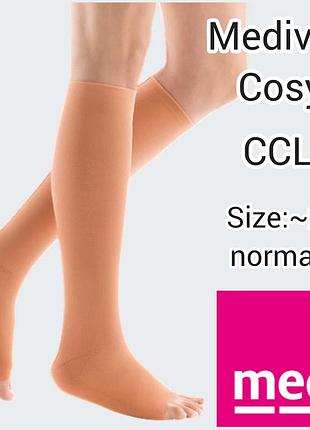 Компресійні гольфи плоскої в'язки mediven cosy, кл. 2, р.~2 normal