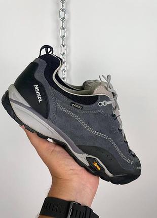Мужские кожаные трекинговые кроссовки meindl gore-tex968