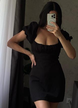Сукня з відкритою спинкою від zara🖤