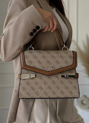 Нова жіноча гарна брендова фірмова сумка guess гесс