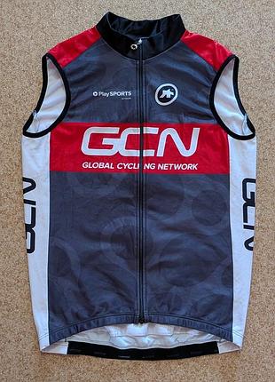 Теплый веложилет assos gcn pro team