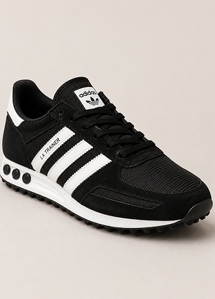 Чоловічі кросівки adidas la trainer чорні демісезонні 41–46