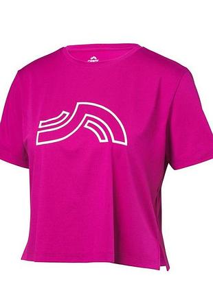 Спортивна футболка укорочена для жінки crivit lycra® 495806 s рожевий