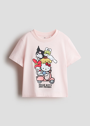 Футболка h&amp;m sanrio kuromi my melody hello kitty