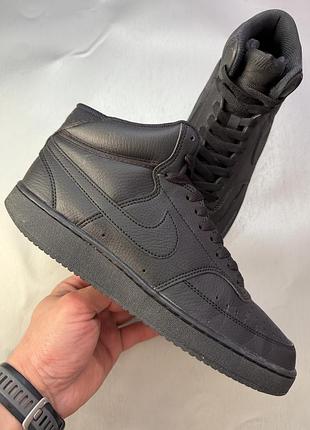 Кросівки nike court vision mid nn black