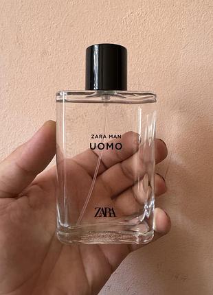 Туалетна вода для чоловіків zara uomo 90 ml з набору