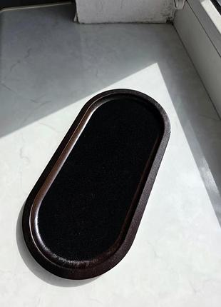Подставка для украшения деревянная deep brown