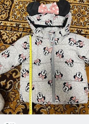 Куртка minnie mouse на дівчинку
