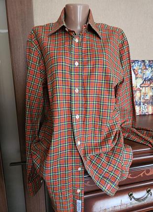 Премиум рубашка new &amp; linguod jermyn st london 100% хлопок (s-m / 15.5)