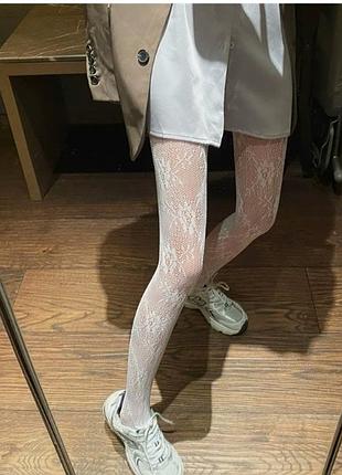 Ажурные колготки