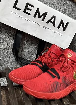 Кросівки чоловічі кеди nike kyrie flytrap university red червоний 44