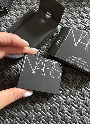 Оригінальні румʼяна nars у відтінках