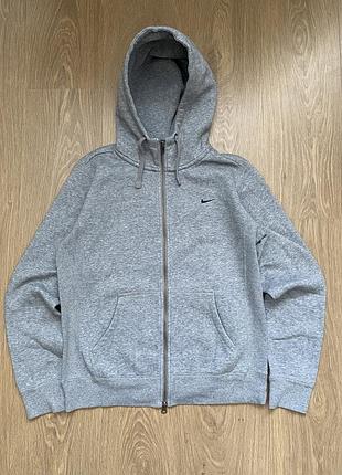 Базова сіра зіп-худі nike the athletic dept.