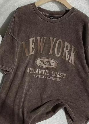 Женская футболка new york