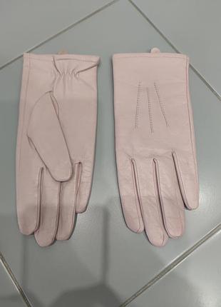 Перчатки кожаные marks and spencer, новые, без этикеток