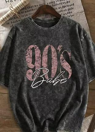 Женская футболка 90’s babe