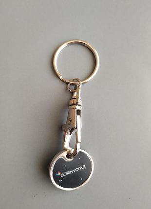 Винтажный брелок sofaworks с карабином 🐻🔑 5