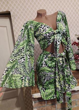 Костюм топ + спідничка