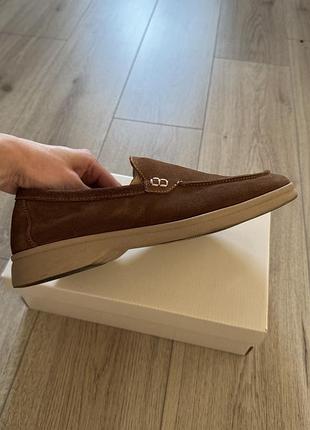 Лофери жіночі otto8.shoes коричневі, замшеві