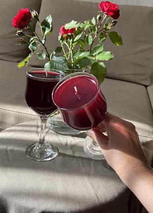 Свічка  вино🍷 5