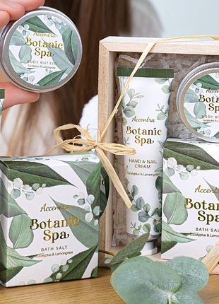 Подарочный набор accentra botanic spa в деревянной коробке для женщин