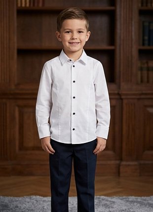 Сорочка h&m на хлопчика р.8-9