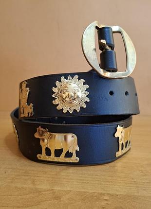 Красивий жіночий ремінь.  genuine leather