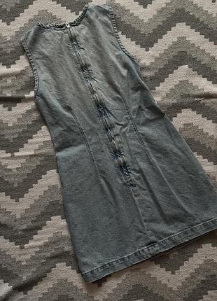 Сукня джинсова сарафан pull&bear 3
