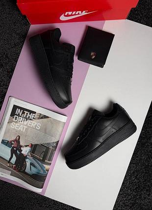 Жіночі кросівки nike air force 1 '07 w black