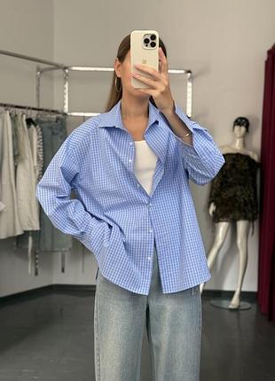 Котонова сорочка pull&bear