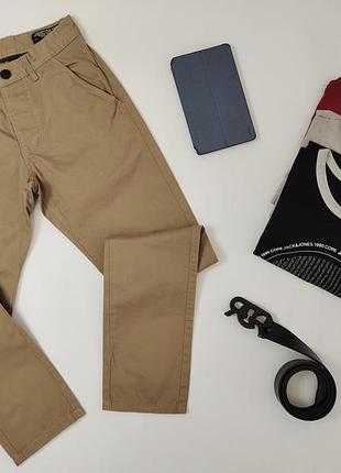 Чоловічі бавовняні штани-чинос jack&jones slim fit р.xs/s