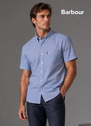 Оригинальная мужская рубашка в клетку barbour l
