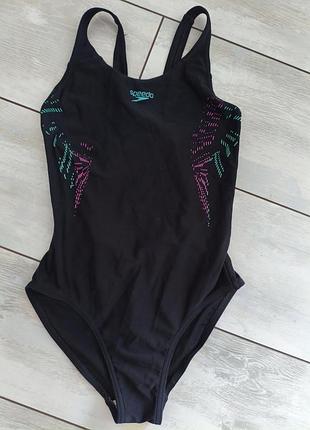 Слитный детский купальник speedo