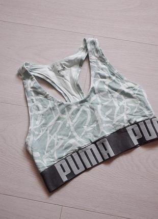 Бавовняний бірюзовий топ puma xs