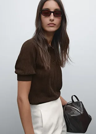 Трикотажное поло massimo dutti, размер m (оригинал)
