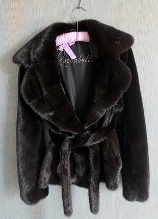 Lux брендова норкова шуба blackglamma 🖤 roccabella,плюшева норка