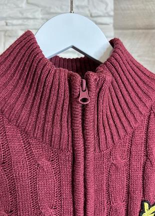 Чоловіча оригінальна кофта реглан светр lyle&scott l 9