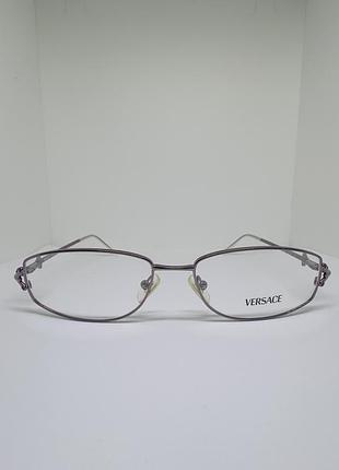 Оригінальні вінтажні оправа окуляри versace y2k crystal office siren