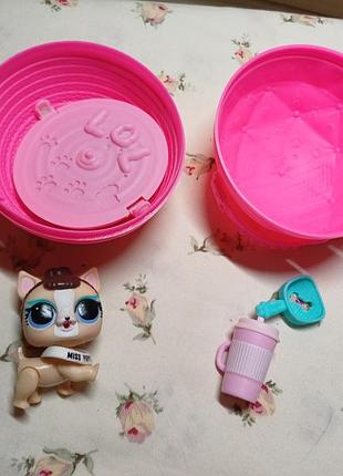Оригінал l.o.l. surprise pets miss puppy собачка лол вихованець з кулею