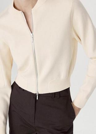 Трикотажный бомпер zara