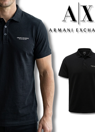 Поло armani exchange