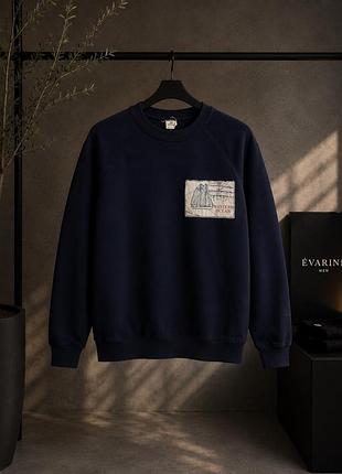Світшот western ocean темно-синій, чоловічий світшот, sweatshirt