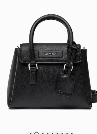 Calvin klein — стильна чорна сумка 🖤нова з біркою