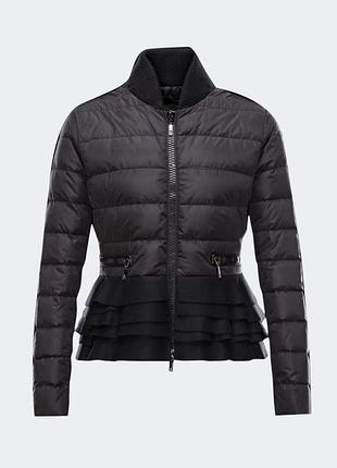 Пухова куртка бомбер на пуху пуховик moncler ультралегкая пуховая куртка бомбер