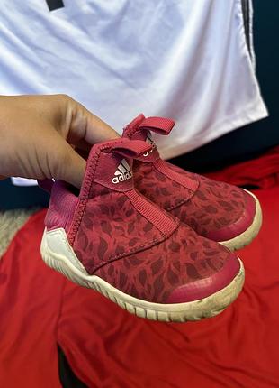 Дитячі кросівки adidas tubular / slip-on (рожеві, р. 21 / us 5.5k)