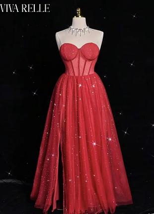 Вечірня пишна сукня xl